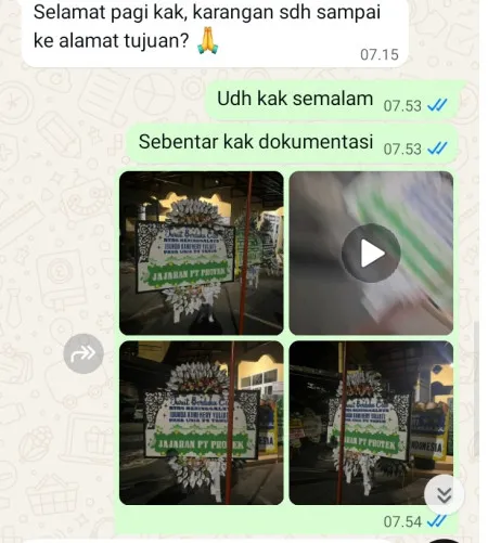 Pengiriman Papan Bunga Selamat Kedung Asem Wonoasih